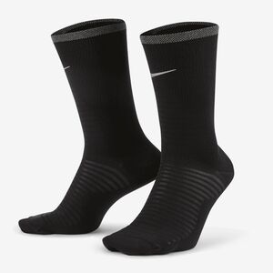 NWT Nike Unisex Spark Dri-FIT Running Crew Socks Black Size Medium (DA3584-010)